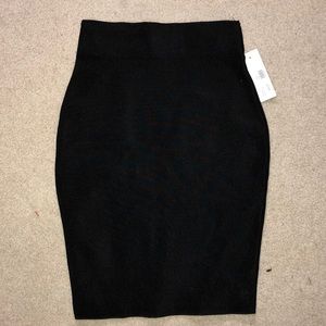 WOW COUTURE size s high rise black skirt